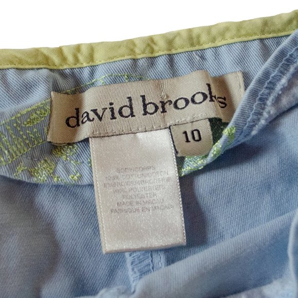DAVID BROOKS WOMEN'S Size 8 CASUAL Fish Print - Picture 4 of 5